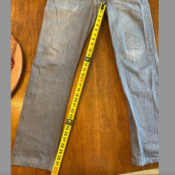 Naked and Famous Selvedge Denim Grey - Picture 4 of 7